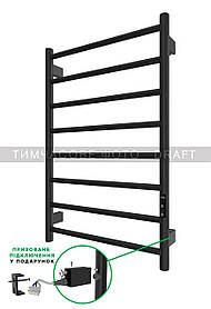 ARDESTO Рушникосушка електрична Classik-TR K, 770x530х80мм, таймер-регулятор, сталь, чорний матовий