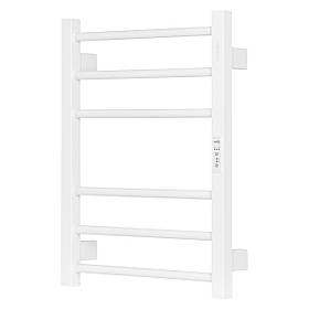 ARDESTO Рушникосушка електрична Square-TR K, 570х430х80мм, таймер-регулятор, сталь, білий матовий