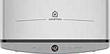 Ariston Водонагрівач електр. плаский слім VELIS TECH 100 EU, 100л, 2*1,5кВт, ун. монтаж, електр. кер-ння, B,, фото 5