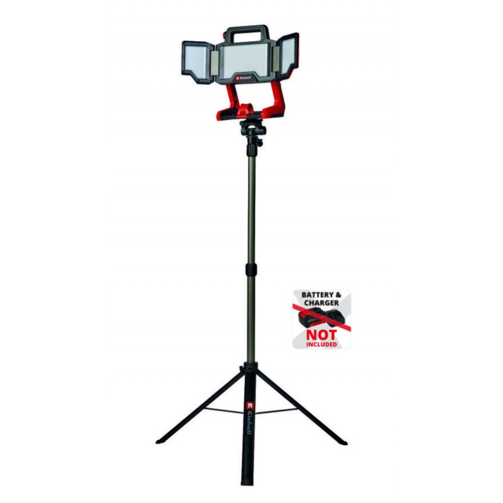 Einhell Ліхтар акумуляторний TP-CL 18/3000 Li Set - Solo, PXC, 18В, 60 LED, 200-3000лм, 5700К, 4.6кг (без АКБ, фото 1