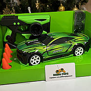Дрифт машинка на радіоуправлінні Dodge Challenger NEON Green | Машинки для дрифту на пульті управління, фото 2