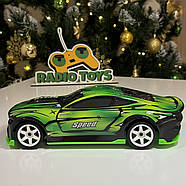 Дрифт машинка на радіоуправлінні Dodge Challenger NEON Green | Машинки для дрифту на пульті управління, фото 5