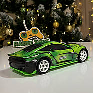 Дрифт машинка на радіоуправлінні Dodge Challenger NEON Green | Машинки для дрифту на пульті управління, фото 7