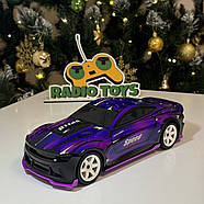 Дрифт машинка на радіоуправлінні Dodge Challenger NEON Violet | Машинки для дрифту на пульті управління, фото 2