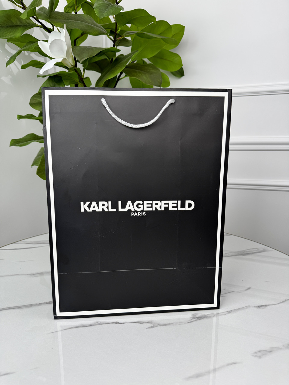 Фірмове паковання пакет Karl Lagerfeld, паковання на подарунок. Подарункова брендова упаковка Карл Лагерфельд, фото 1