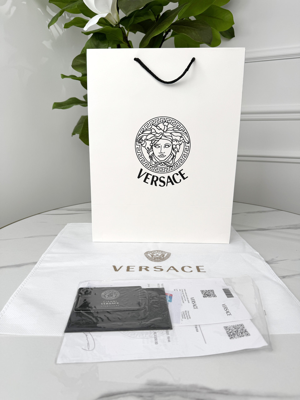 Фірмове паковання Versace, паковання на подарунок. Подарункове брендове паковання Версаче, фото 1