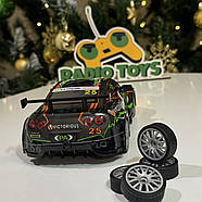 Машинка для дрифту на радіоуправлінні Extreme Black-Green | Дрифт машинки на пульті управління | Дрифтова машина на радіокеруванні, фото 4