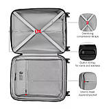 Wenger Валіза, Prymo, мала, пластик, 4 колеса, чорна, фото 6