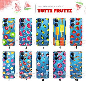 Ультратонкий прозорий чохол з малюнком для Huawei Honor X7 (80 дизайнів)