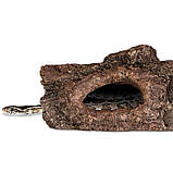 Декорація укриття Terrario Wood Cave S 14x9x7см (15108), фото 2