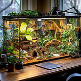 Декорація укриття Terrario Wood Cave S 14x9x7см (15108), фото 6