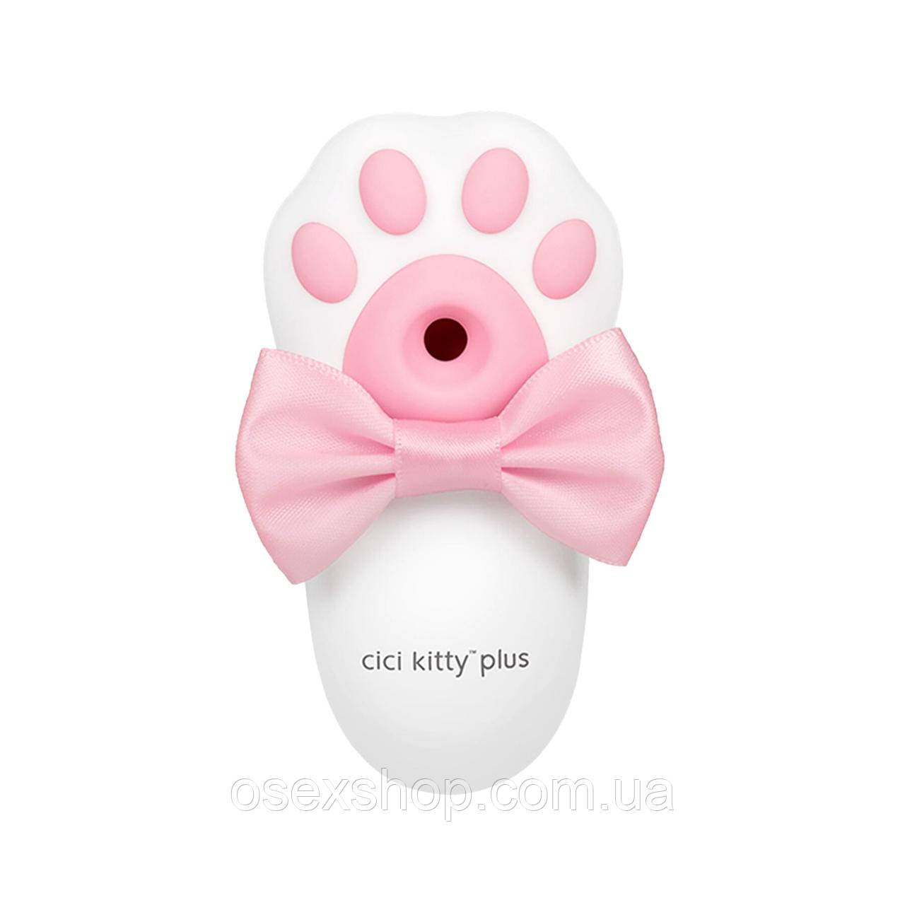 Вакуумний кліторальний стимулятор із вібрацією Otouch Cici Kitty Plus, фото 1