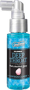 Спрей для мінету Doc Johnson GoodHead DeepThroat Spray — Cotton Candy 59 мл для глибокого миття