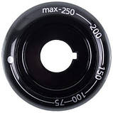 Лімб (диск) ручки регулюваль. темп. духовки для плити Beko чорний, фото 3