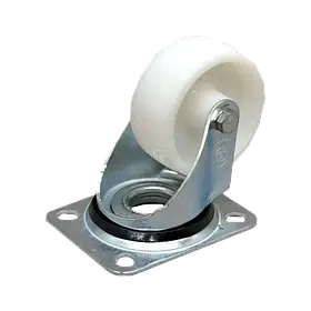 До шаф поліамід(d80) на площадці 180кг/колесо Колесо