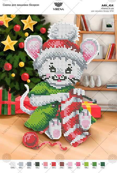 Схема для вишивки бісером А4Н-414 (А4Н-414), фото 1