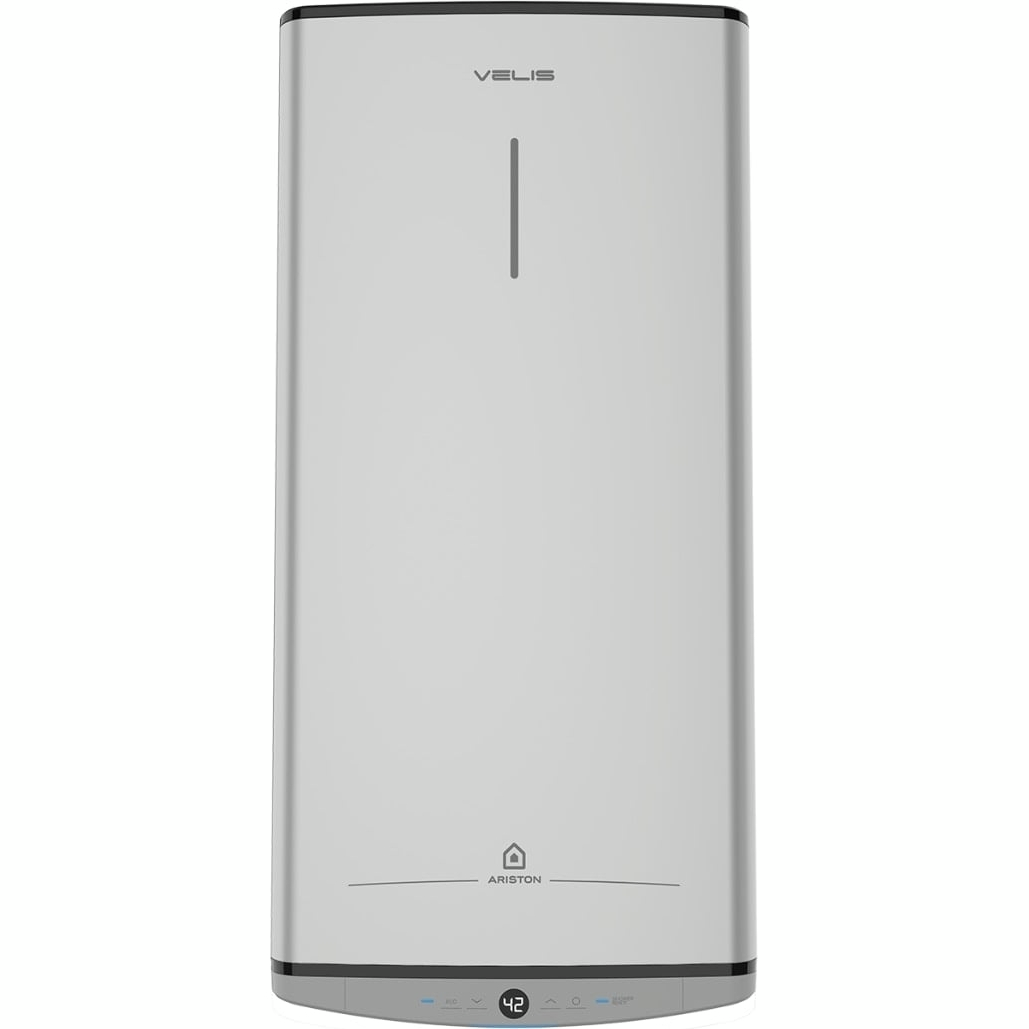 Ariston Водонагрівач електр. плаский слім VELIS TECH 50 EU, 50л, 2*1,5кВт, ун. монтаж, електр. кер-ння, B,