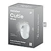 Вакуумний кліторальний стимулятор із вібрацією Satisfyer Cutie Ghost White, фото 5