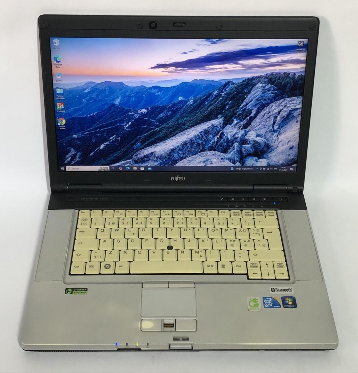 Б/в Ноутбук Fujitsu LifeBook E780 15.6" 1600x900| Core i5-520M| 4 GB RAM| 320 GB HDD| HD
