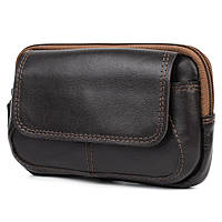Напоясний чохол TARWA GC-1366-3md для смартфона, зі шкіри Наппа