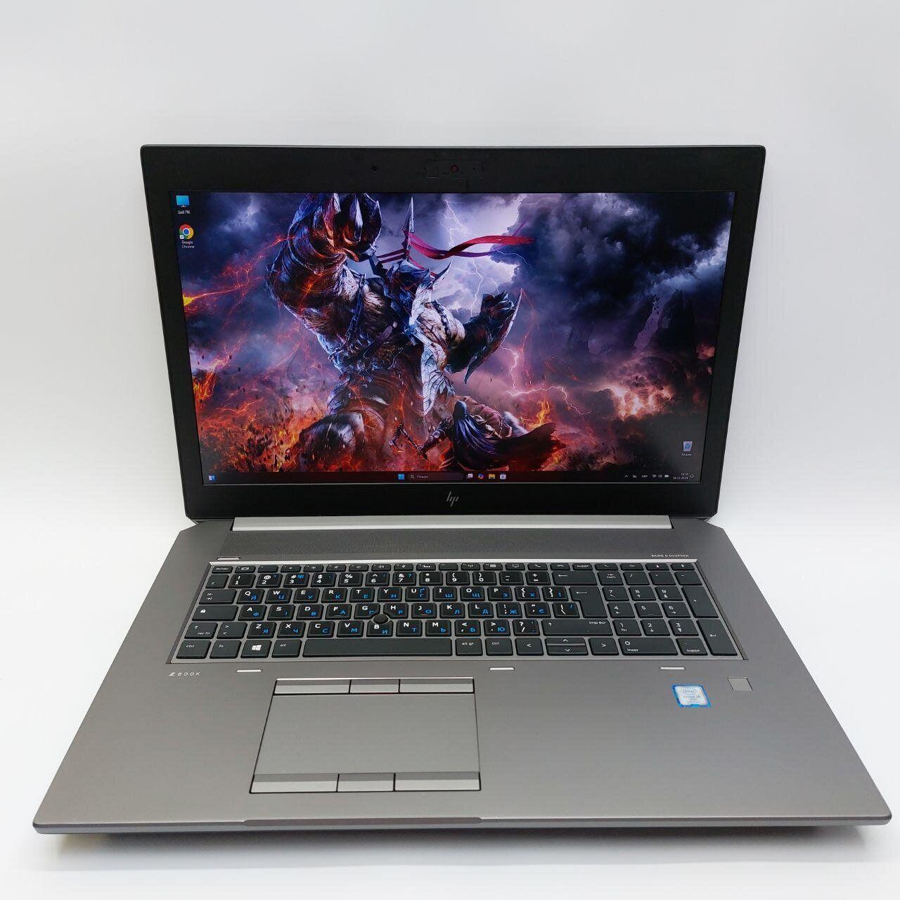 Б/в Ноутбук HP zBook 17 G6 17" 1920x1080| Core i9-9880H| 32 GB RAM| 1000 GB SSD| Quadro RTX 3000 6GB