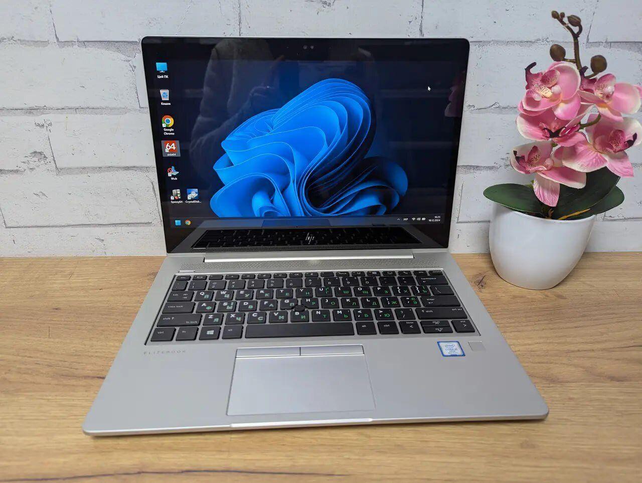 Б/в Ультрабук HP EliteBook 830 G6 13.3" 1920x1080| Core i5-8365U| 16 GB RAM| 256 GB SSD| UHD 630