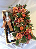 Набір хвойних литих гілочок HVOYA Decor Box 84 елемента, фото 8
