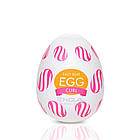 Мастурбатор Tenga Egg Curl для чоловіків із рельєфом шишок для глибокого масажу та оргазмів