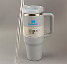 Термос термочашка Stanley Quencher H2.0 Tumbler з нержавіючої сталі Fog 1,18 л KT6007806, фото 3
