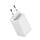 Мережевий зарядний пристрій Baseus GaN6 Pro Fast Charger 2C+2U 65W  EU Moon White((With:Mini White Cable, фото 6