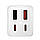 Мережевий зарядний пристрій Baseus GaN6 Pro Fast Charger 2C+2U 65W  EU Moon White((With:Mini White Cable, фото 7