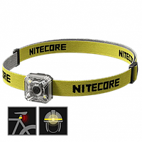 Налобний ліхтарик + велосипедний маяк Nitecore NU05 KIT V2