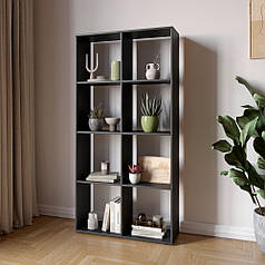 Стелаж М-ЗОН Джеко 720 Антрацит (MZN-031015)