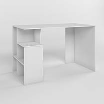 Cтіл письмовий з полицями М-ЗОН Джеко 1200/3 Німфея Альба (MZN-031022), фото 2