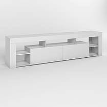 Тумба під телевізор із 5 полицями М-ЗОН Джеко 200 Німфея Альба (MZN-031037), фото 2