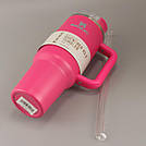 Термос термочашка Stanley Quencher H2.0 Tumbler з нержавіючої сталі 1,18 л Pink Dusk KT6007811, фото 5