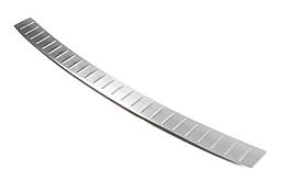 Накладка на задній бампер OmsaLine для Ford Fiesta (2017) Нержавіюча сталь