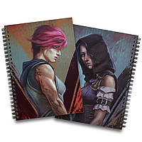 Блокнот Аркейн Ліга Легенд | Arcane League of legend 02