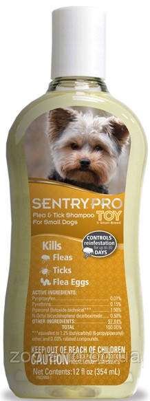 28772 Sentry Pro Toy Breed Flea & Tick Shampoo, 354 мл