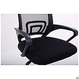 Крісло офісне Web Home хром чорна, фото 5