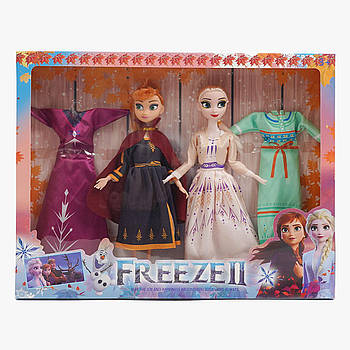 Набір ляльок Холодне серце Frozen (2 ляльки, висота 28см, шарнірні суглоби, одяг) ZHF 2160