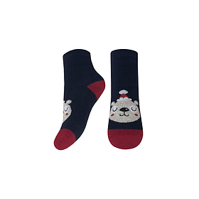 Дитячі махрові шкарпетки (розмір 14-16, маріне) 9282