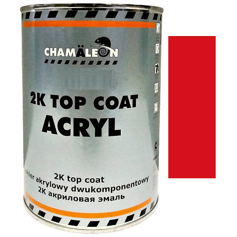 Акрилова автоемаль без затверджувача колір Lada 309 Гренадер Chamaleon 2K Top Coat Acryl 800мл, фото 1