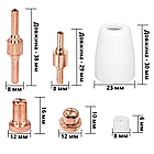 Сопло для плазми CUT-40 (PT-31) Подовжене Мідне 1 од., фото 4