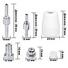Комплектуючі для РТ-31 (CUT-40/CUT-45) Мідні Короткі 10 од., фото 3