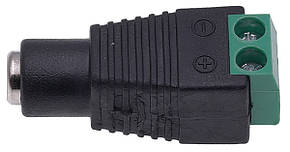 Роз'єм живлення постійного струму DC 2,5 x 5,5 мм (мама)