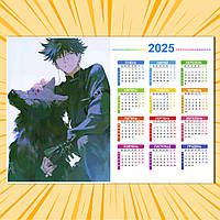 Плакат-календар 2025 Аніме Jujutsu Kaisen 024