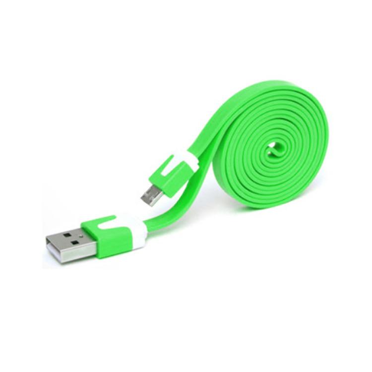 Кабель USB - micro USB 100 см Green, фото 1