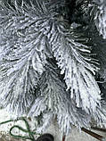 Лита сосна Елітна засніжена 2.30 м 53 лита ялинка заснижена/єль із пластику/ялинка зі снігом, фото 5