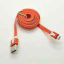 Кабель USB - micro USB 100 см Orange, фото 2